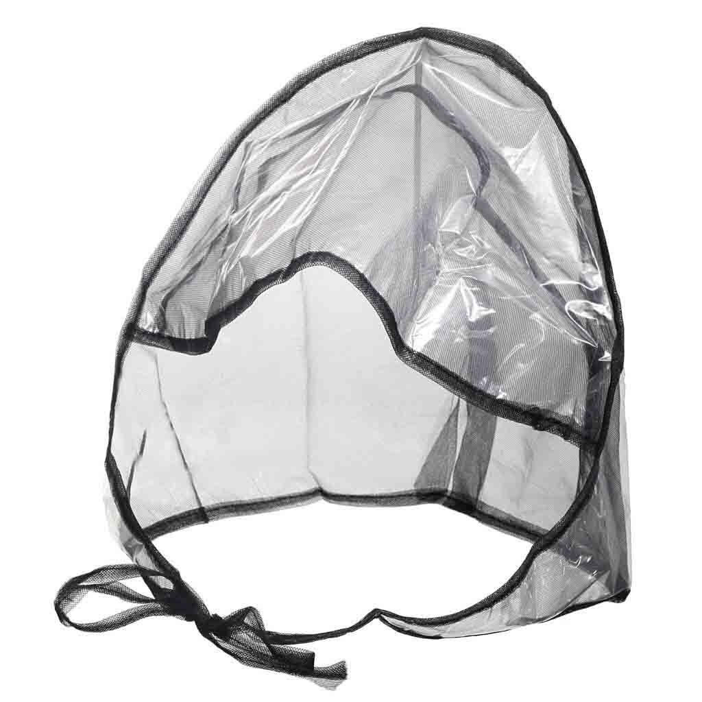 Womens Lightweight Rain Bonnet Full Cut Visor, Netting/One size – 3 Colors