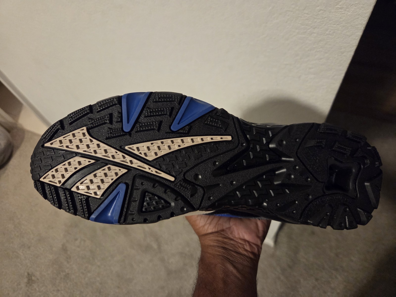 Size 10 – Reebok Preseason 94 Retro Ash Grey/ Blue