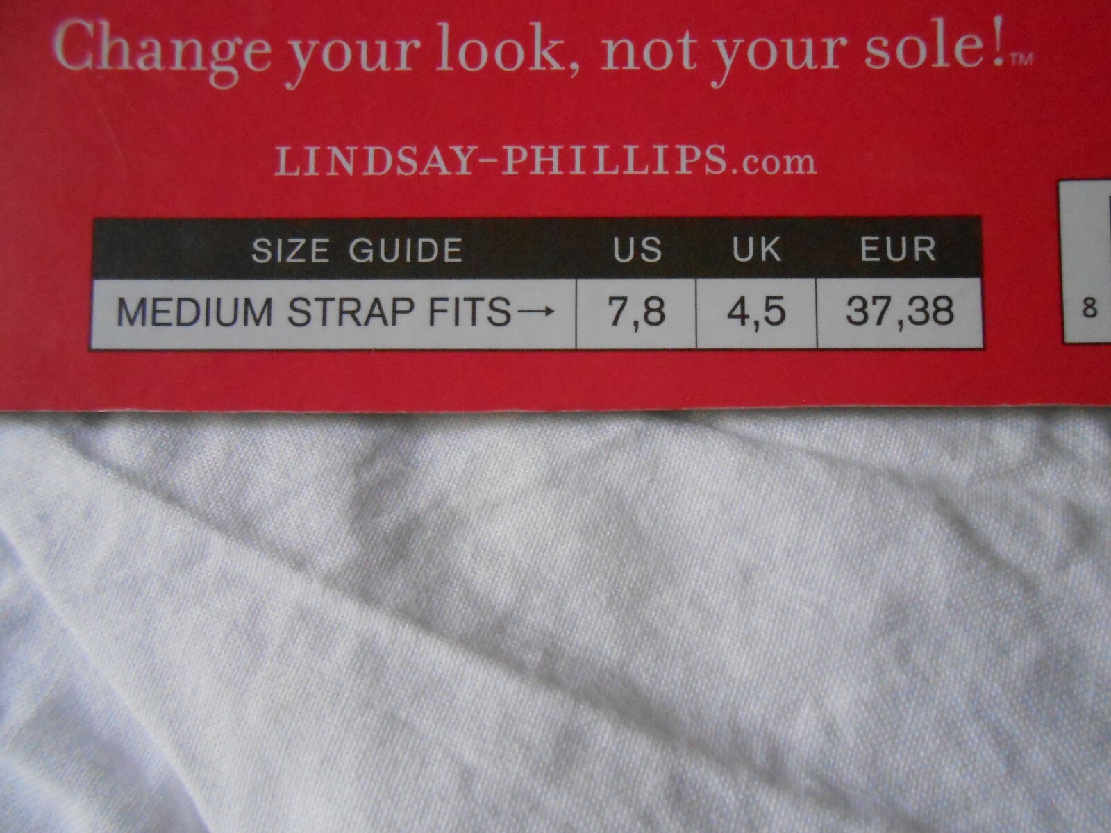 NEW LINDSAY PHILLIPS INTERCHANGEABLE STRAPS SWITCHFLOPS Medium 7/8 Mai Brown Dot