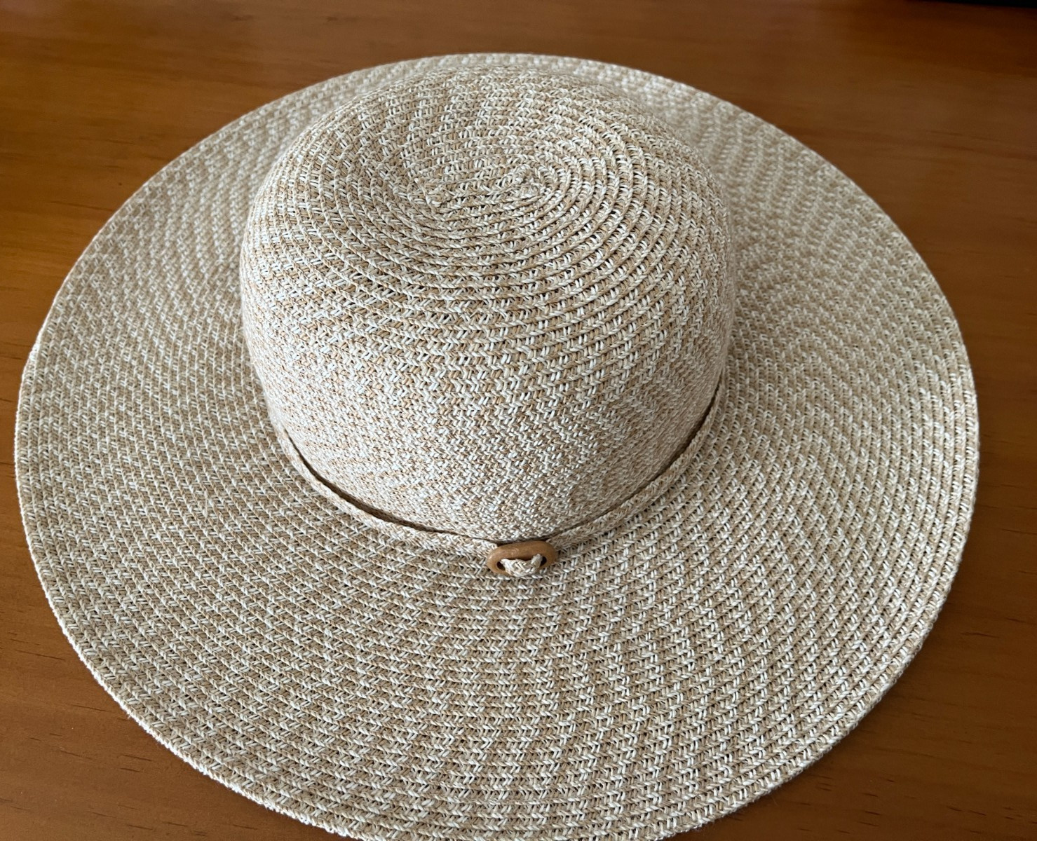 NINE WEST WOMEN’S WIDE BRIM FLOPPY STYLE SUN HAT APPROX. 21-22 IN SIZE M