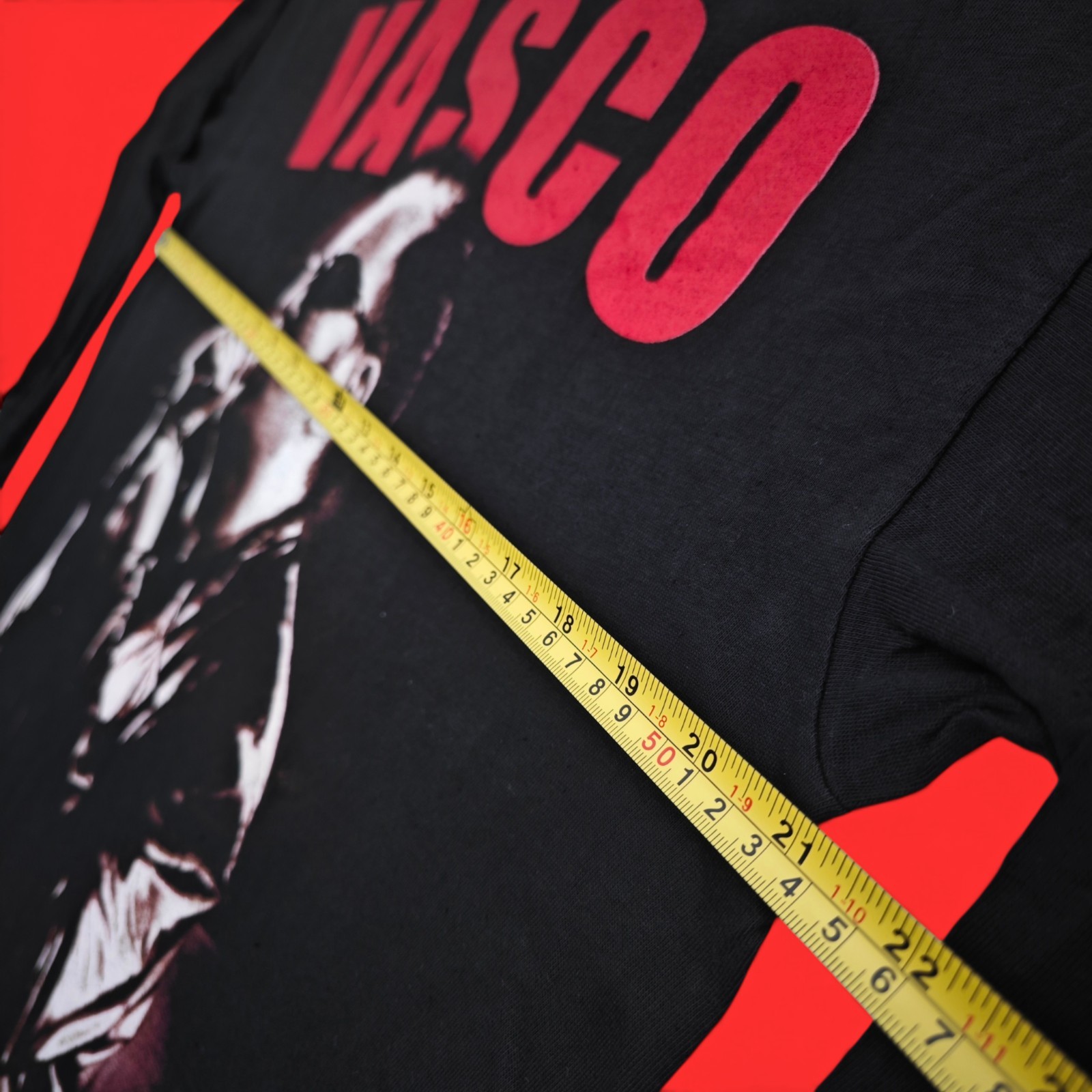 Vasco Rossi 1999 Rewind Tour 90s Vintage Single Stitch LS T Shirt Size L