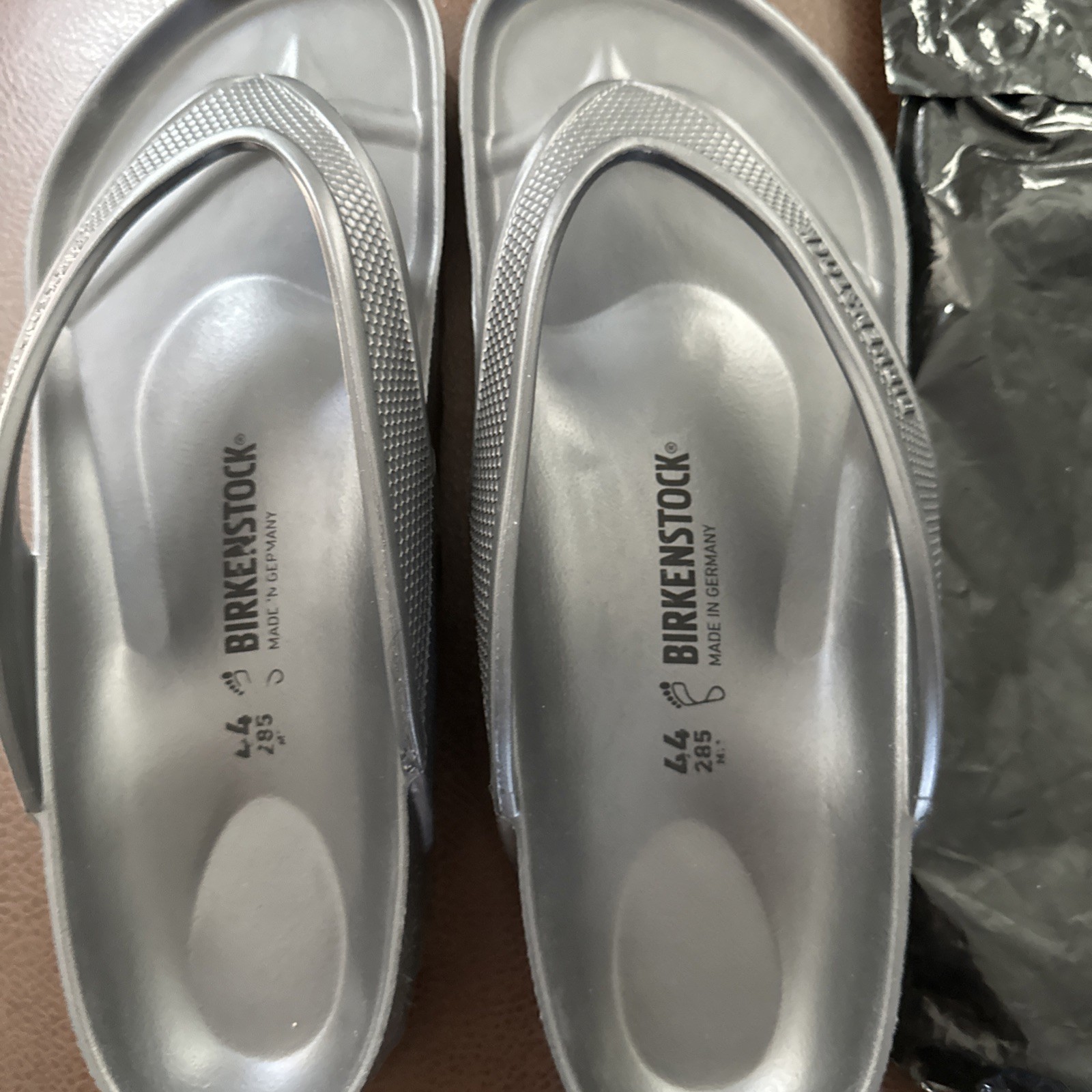 Birkenstock Honolulu EVA Waterproof Flip Flop Sandal Gray Mens Size 11 44/285