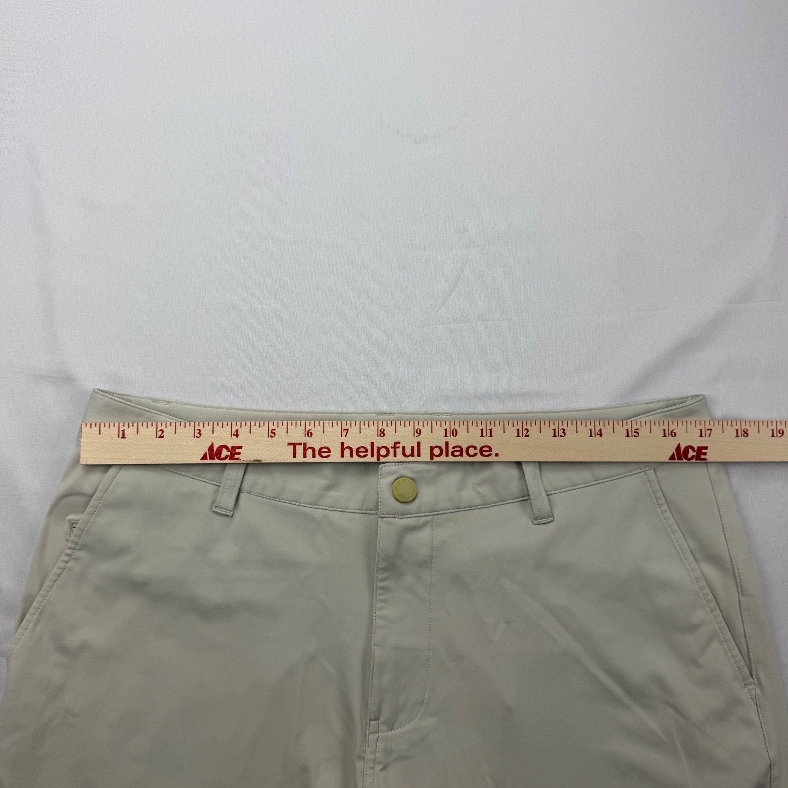 Rhone Commuter Pants Mens 34 Tan Khaki Technical Stretch Trousers 100161