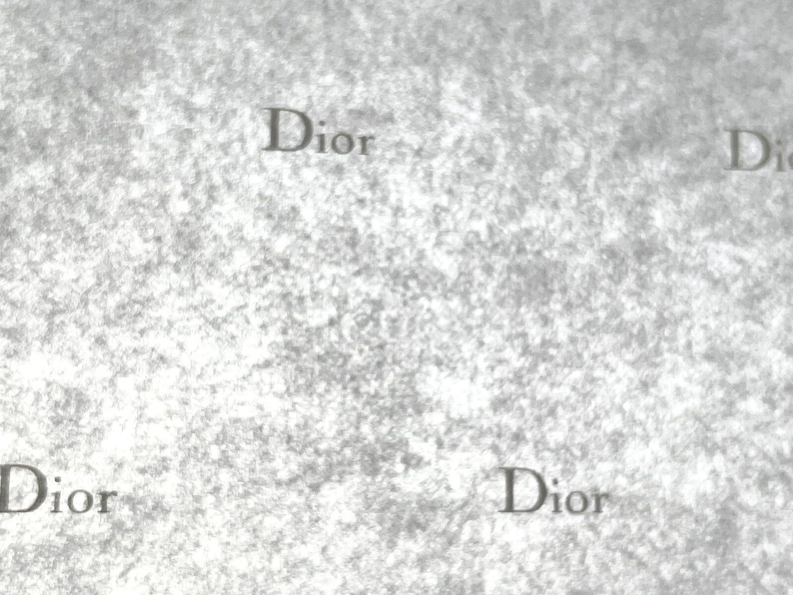 Christian Dior Authentic White blanc Tissue Paper 50 NEW Sheets 14″ x 21″