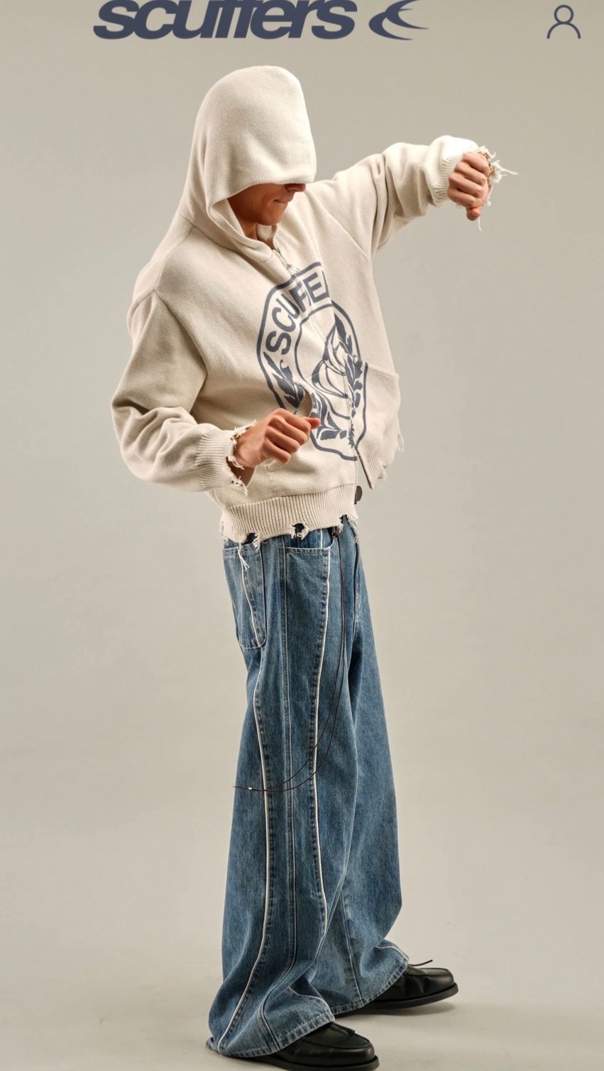 Scuffers Mowa Blue Pants