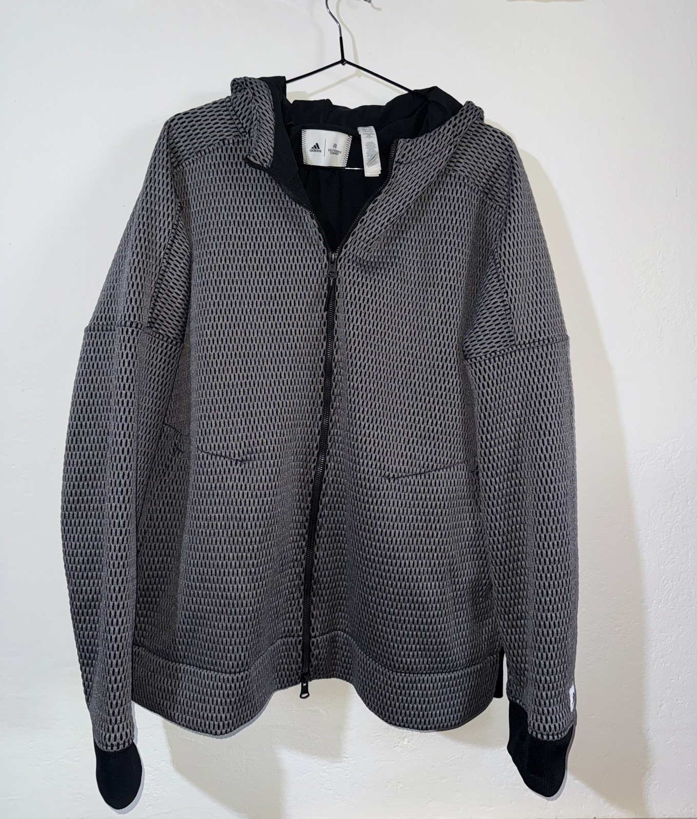 Adidas Reigning Champ Spacer Mesh ZNE Hooded Jacket