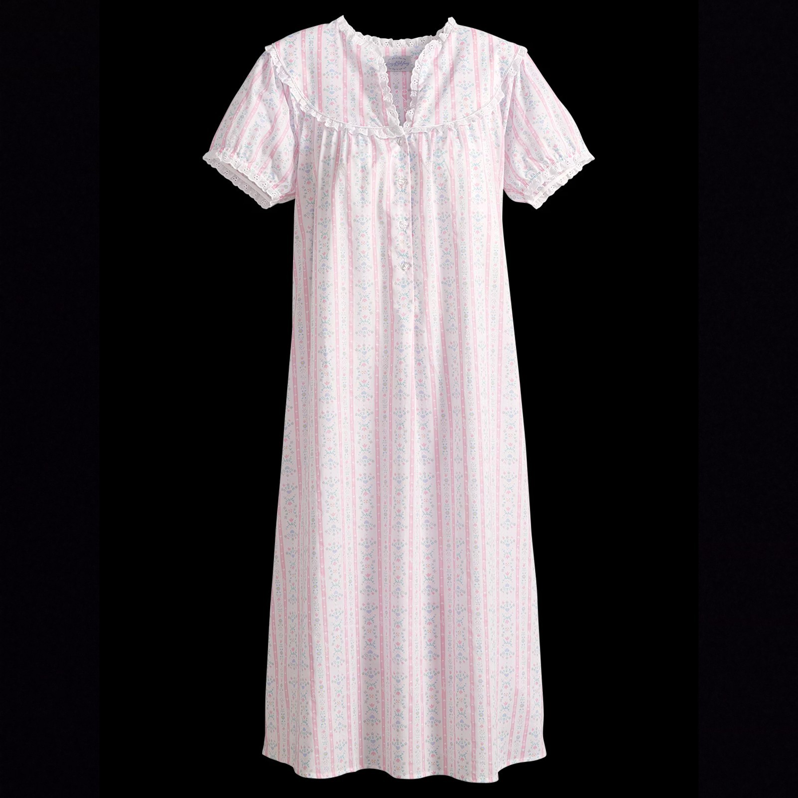 Original Lanz Tyrolean Cotton Lawn Nightgown, Lanz of Salzburg