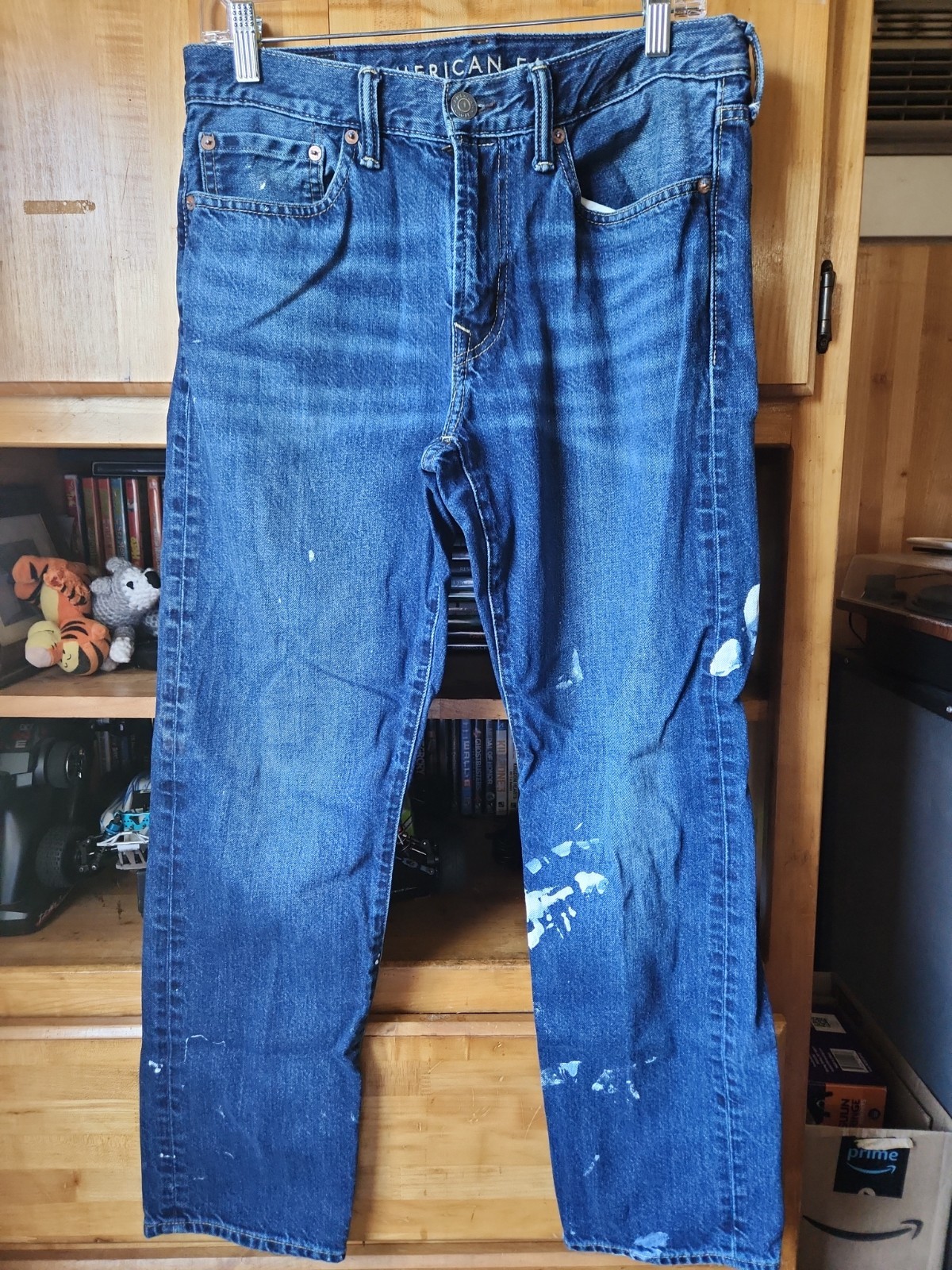 American Eagle Airflex Slim Jeans Men’s 30×30, Dark Blue. Good Condition