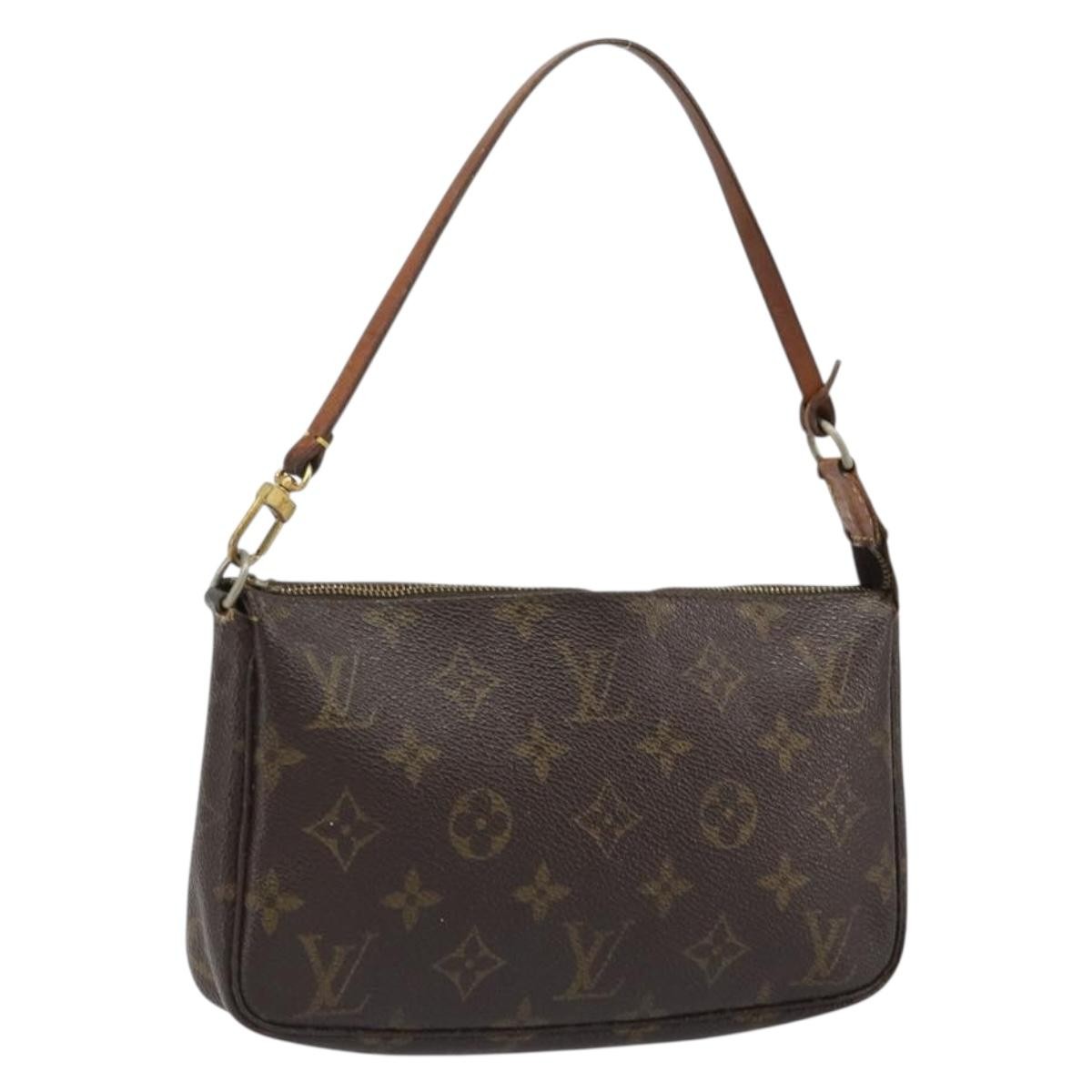 LOUIS VUITTON Monogram Pochette Accessoires Accessory Pouch M51980 Auth 185524
