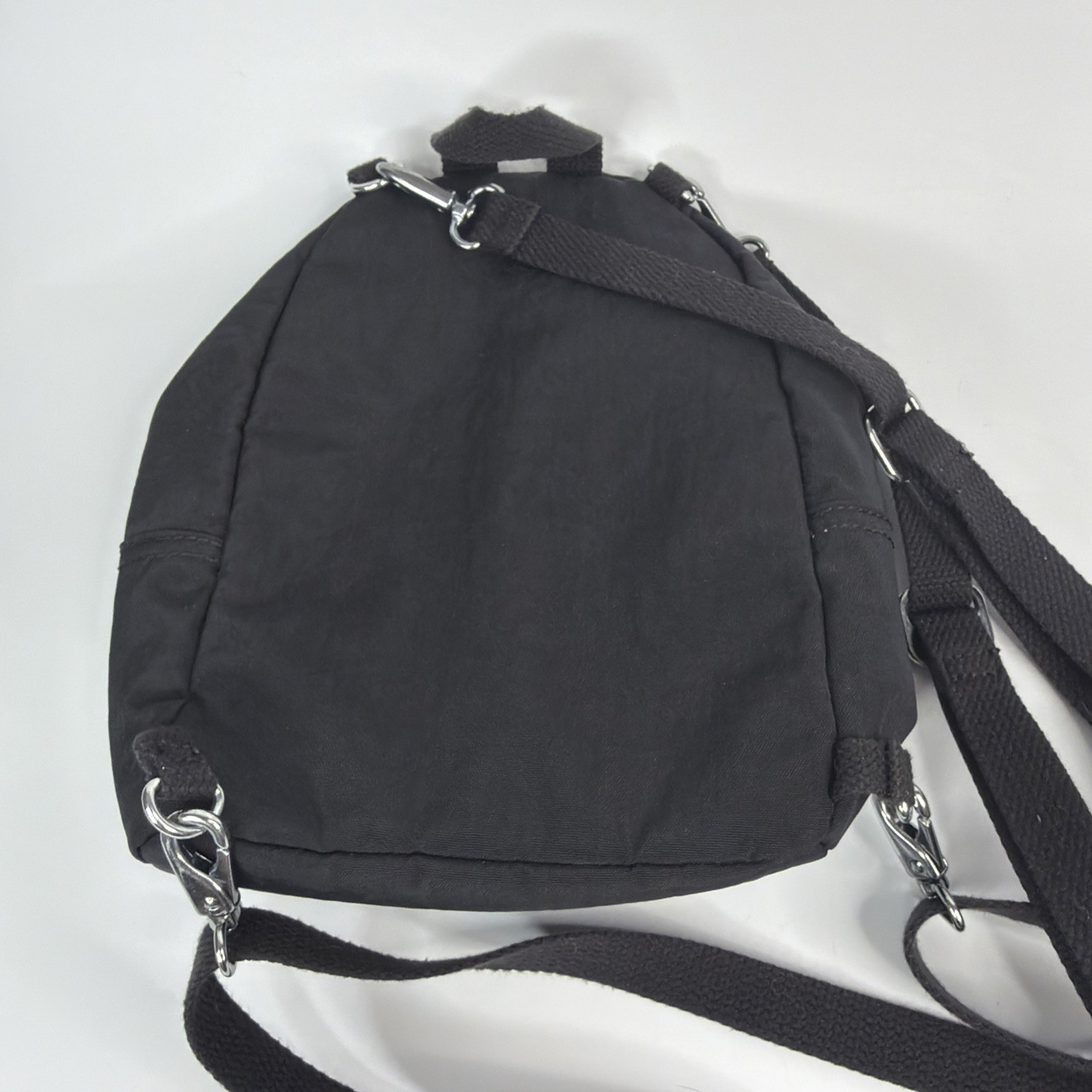 Kipling Mini 9” Backpack Black Work School Play Bag Pack
