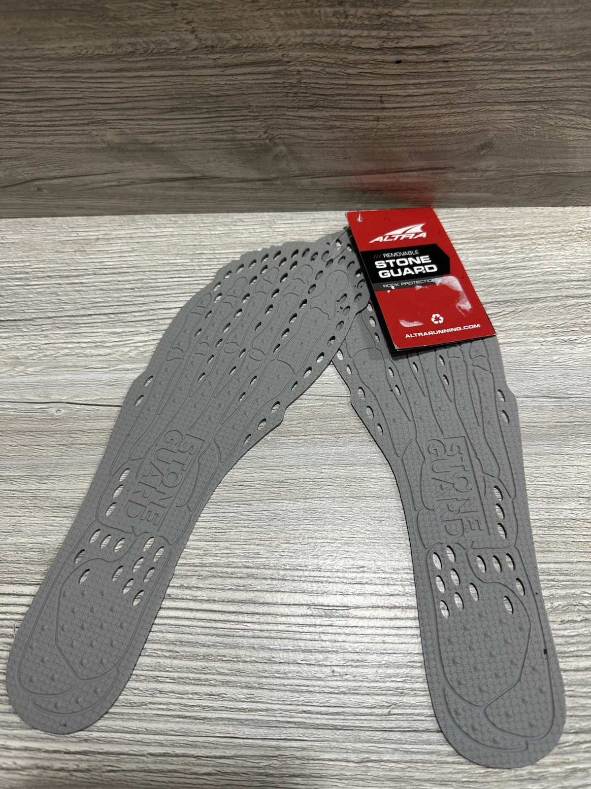 Altra Removable Stone Guard Insoles Women’s 8.5 Men’s 10.5 New