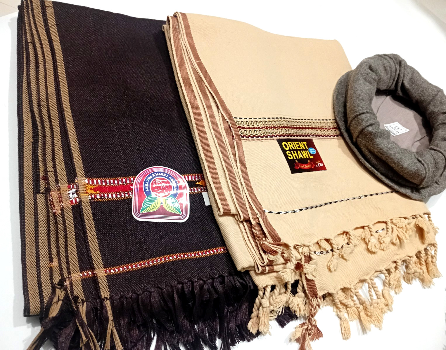 Afghan Patoo Blanket Shawl Topi Chitrali Pakol 100% Wool Cap Pakul Handmade Hat.