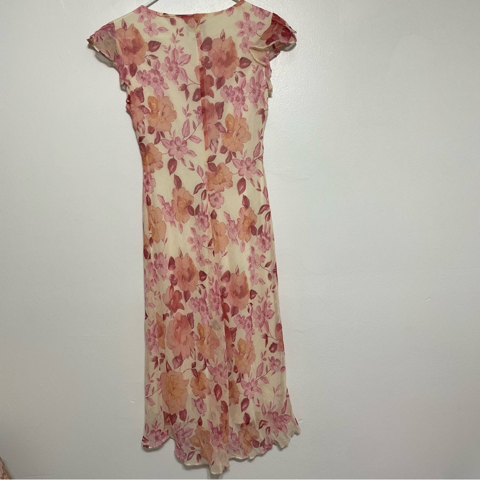 Breakin’ Loose Floral High Low Midi Dress 11/12