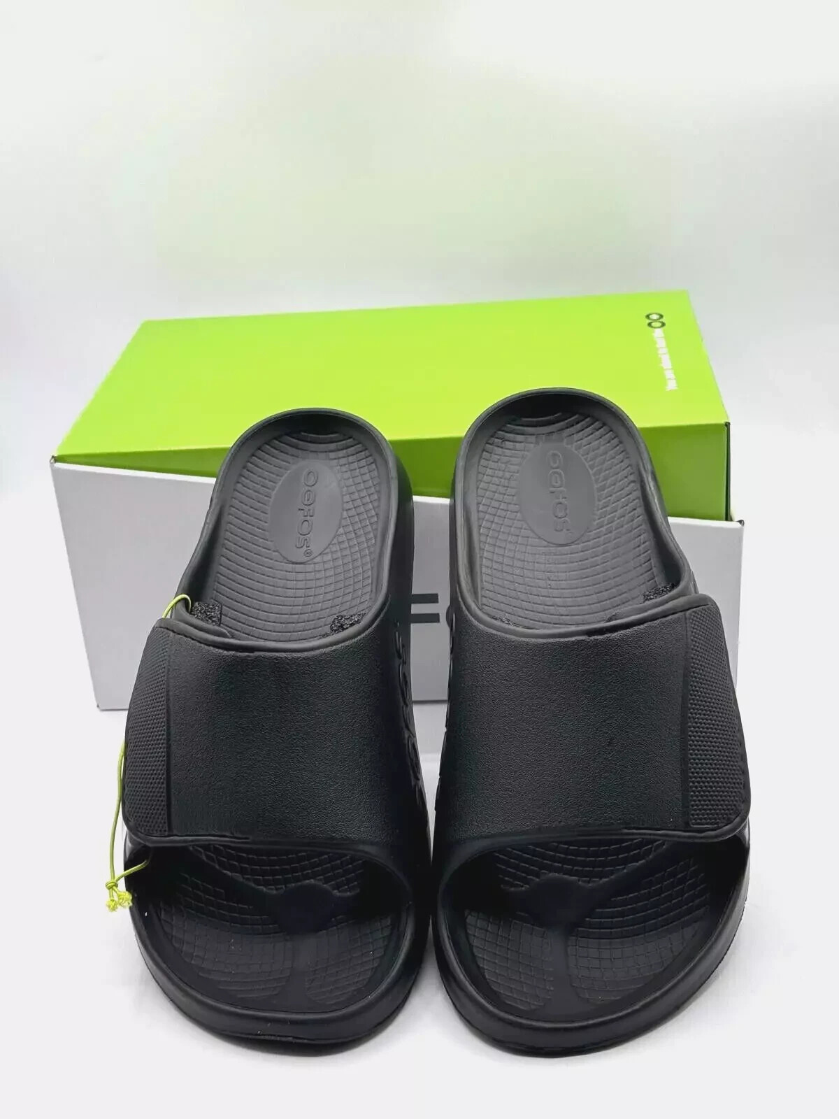 OOFOS D5062 Unisex Black OOahh Sport Flex Slide Shoes Size M-10 W-12