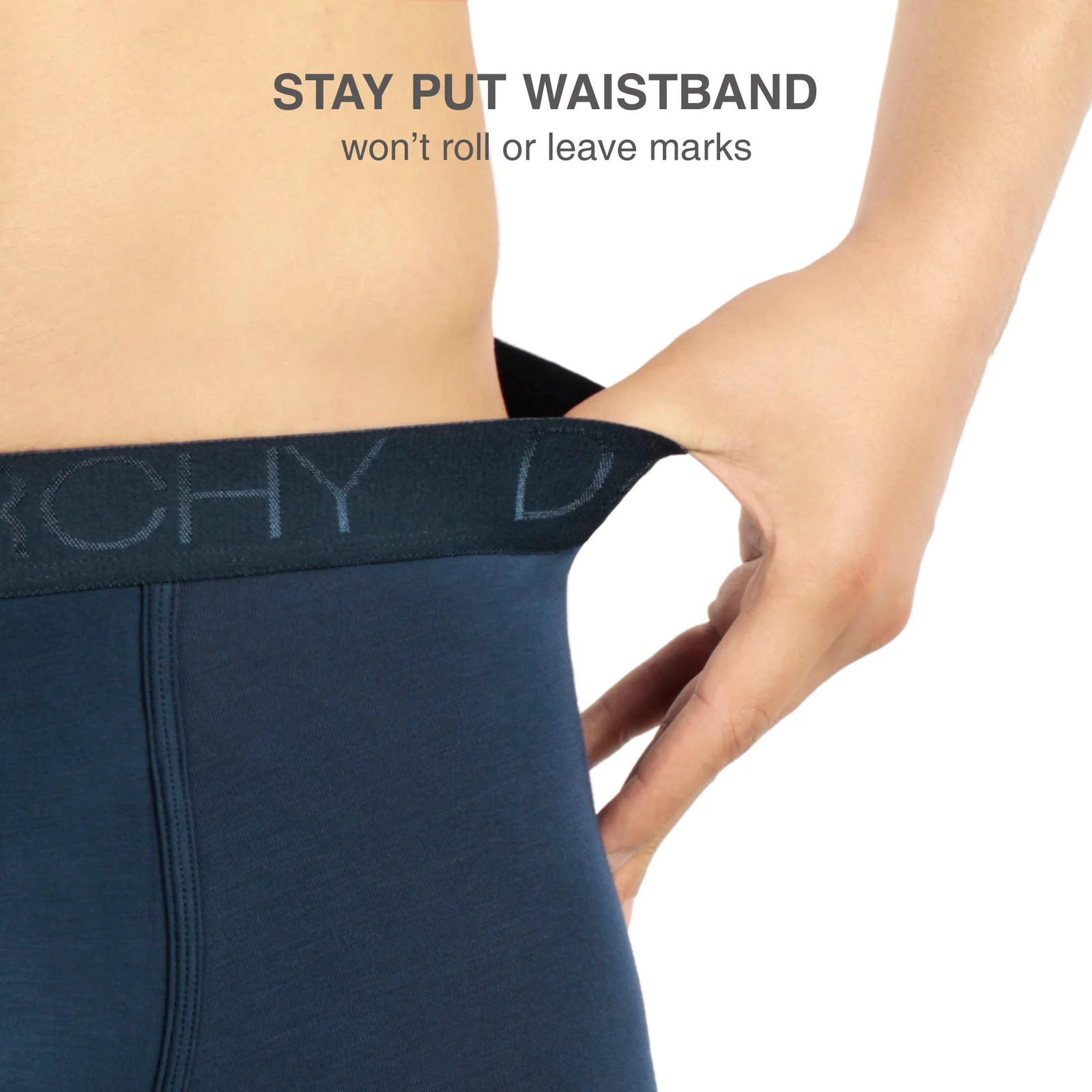 4 Pack Men’s Breathable Bamboo Rayon Boxer Briefs with Fly