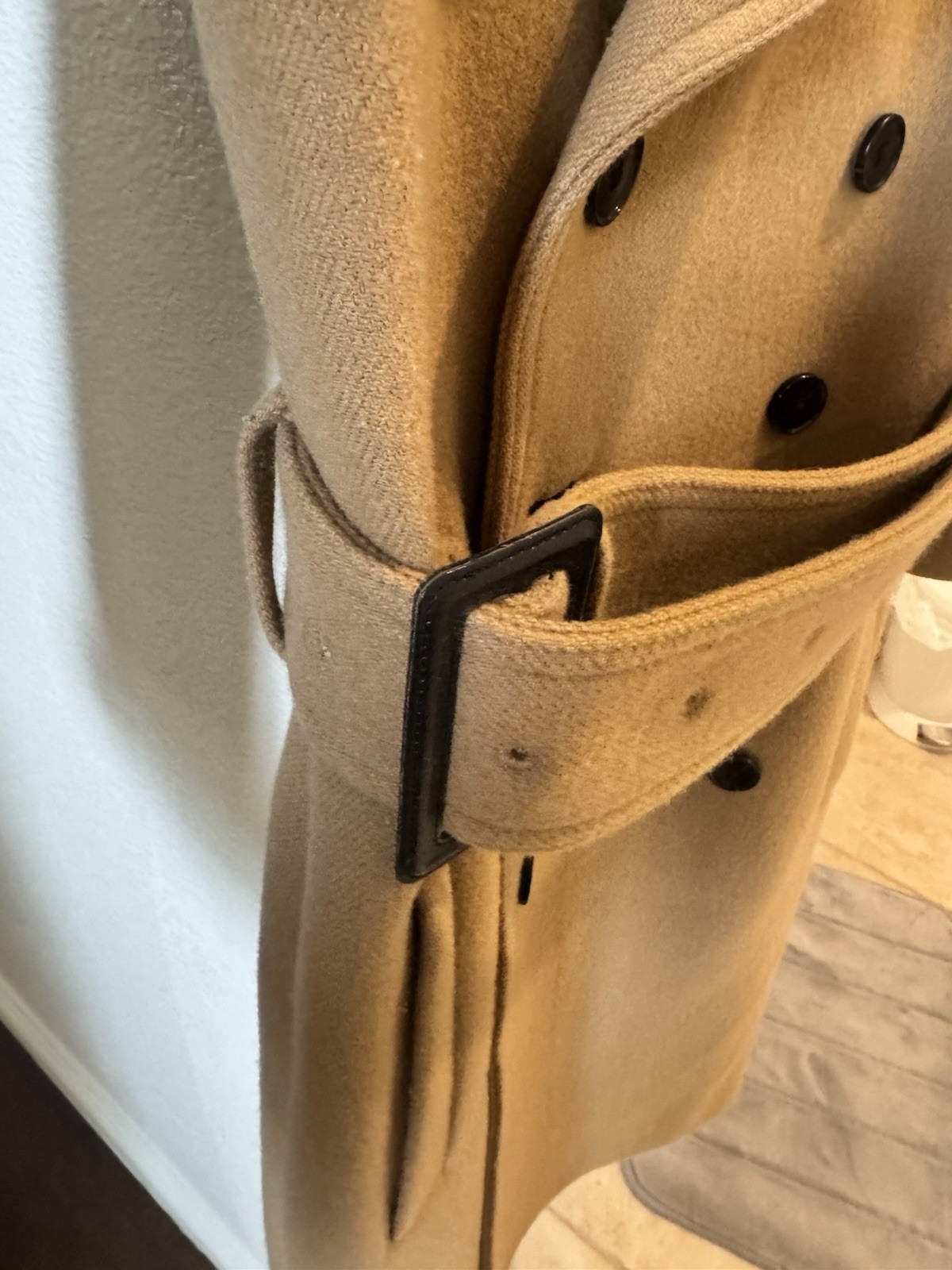 Joseph Double-Breasted Coat Wool Xs