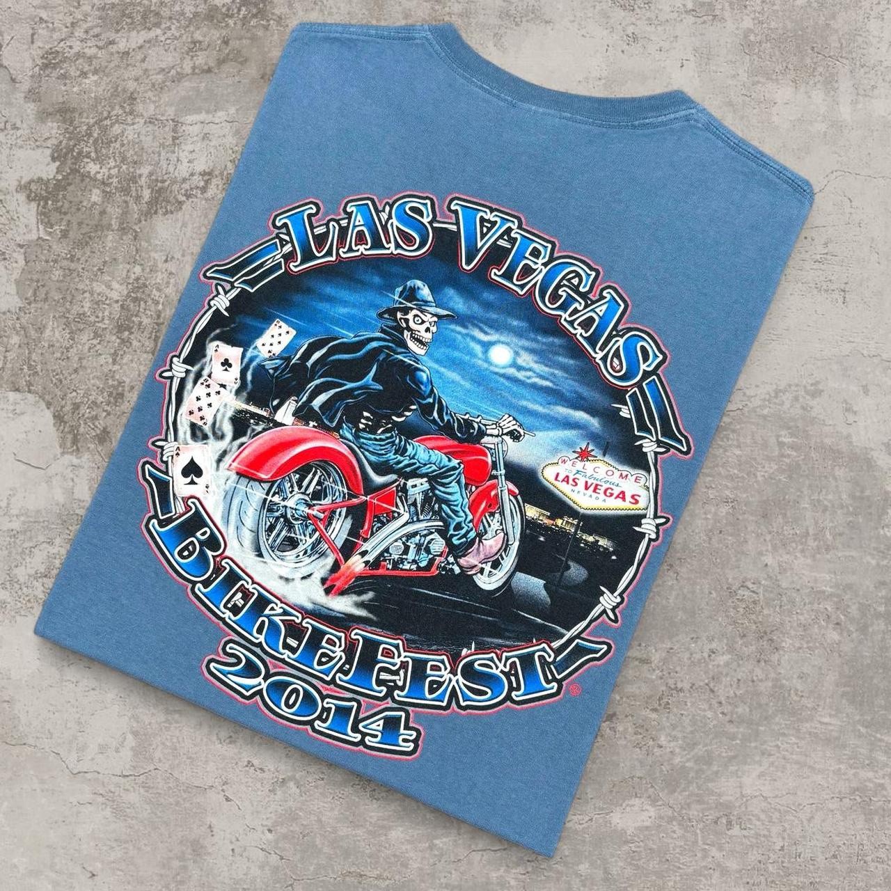 Vintage 2014 Las Vegas Bike Fest Graphic