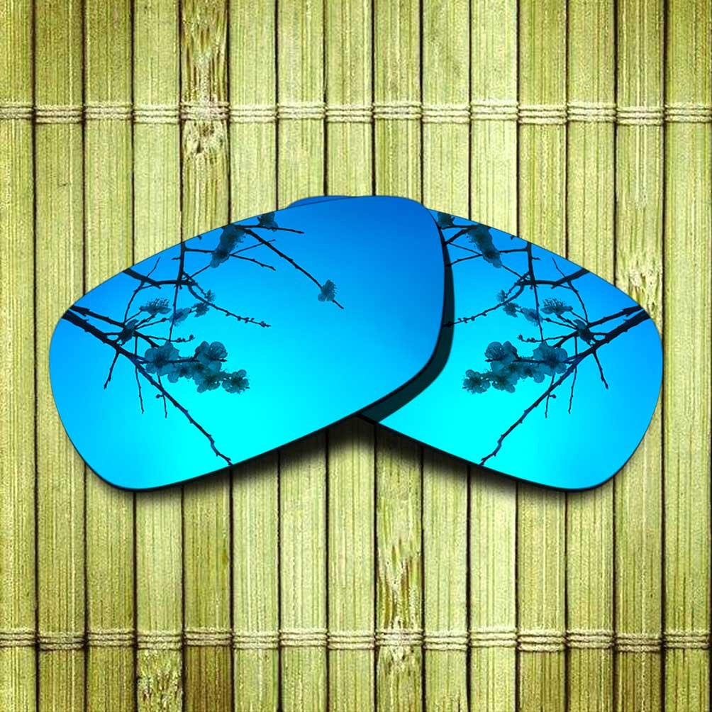 Silver&Blue Replacement Lens for-Oakley Crosshair 2.0 Polarized
