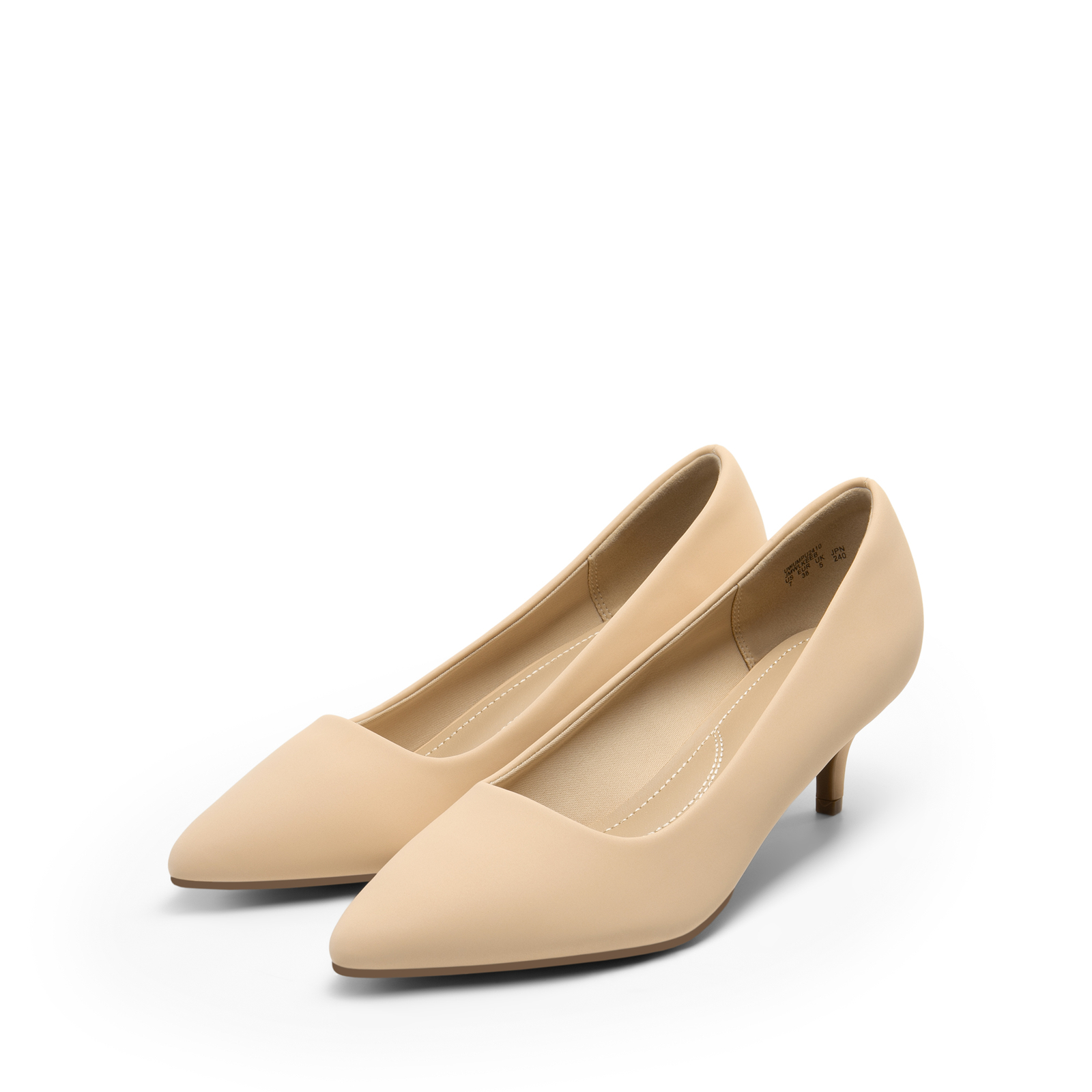 Women’s Pumps 2″ Kitten Heel Pointed Toe Office Lady Low Heel Dress Shoes