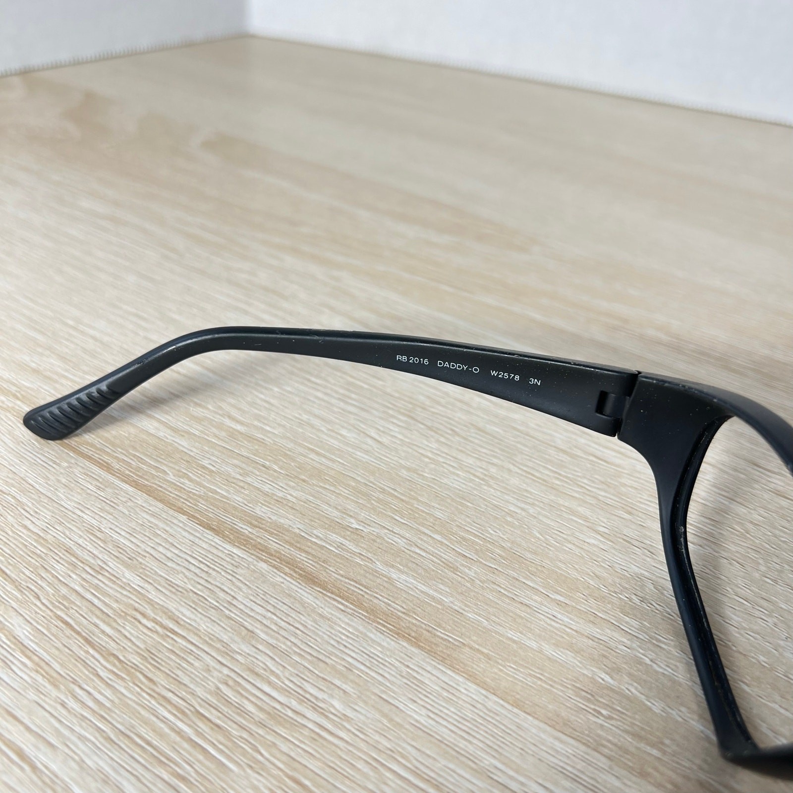 Ray-Ban RB2016 Daddy-O W2578 Sunglasses Matte Black Rubber FRAMES 59-17-125
