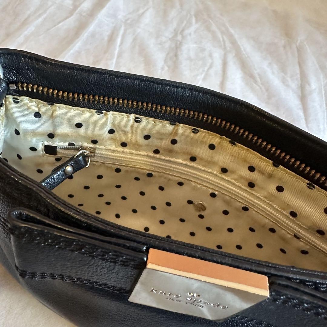 Kate Spade Shoulder Bag 10.6 inch Black Ladies