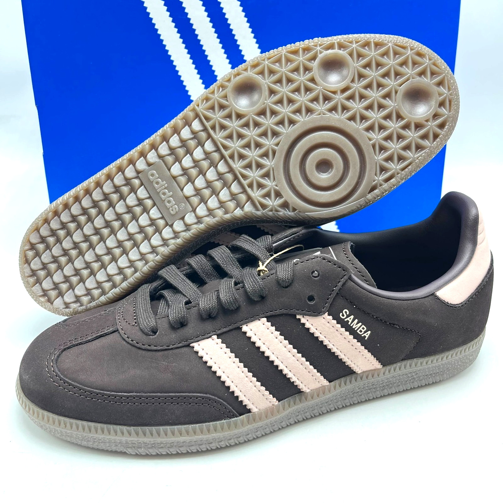 Adidas Samba OG W Aurora Coffee Sandy Pink Women’s Shoes IH9166 size 7-9