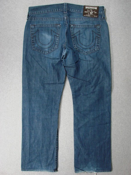 TD11440 **TRUE RELIGION** BOBBY BOOT CUT JEANS 38 (msr 40″x34″)