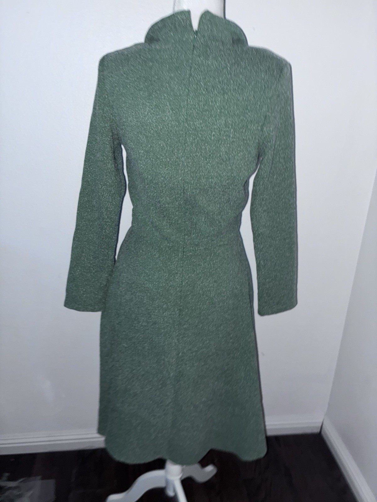 Tatyana Retro Rockabilly Judy Circle Frosted Dress Green S