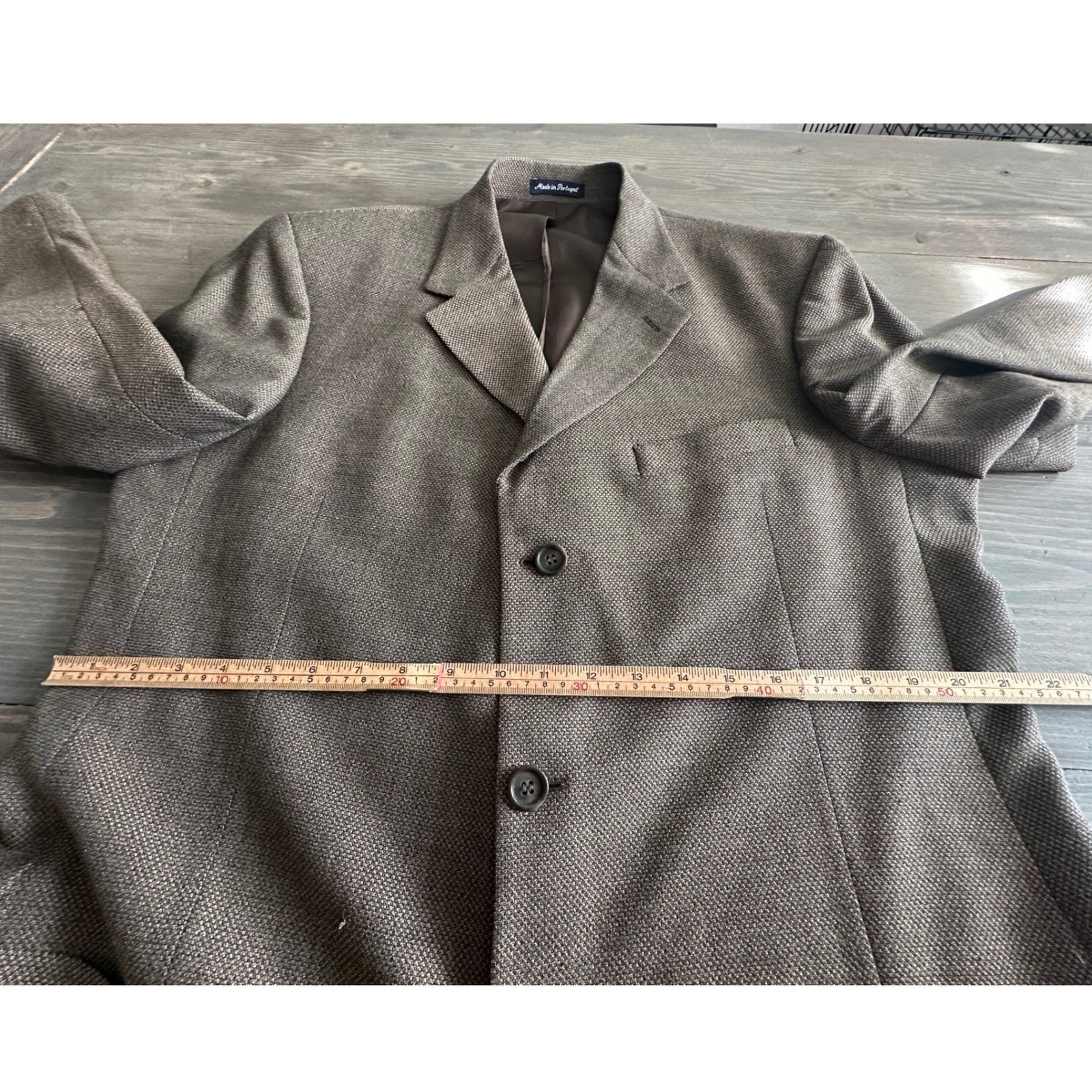 VTG Daniel Hechter Paris Wool Blazer Tailored Sport Coat Lined Men’s Size 44L
