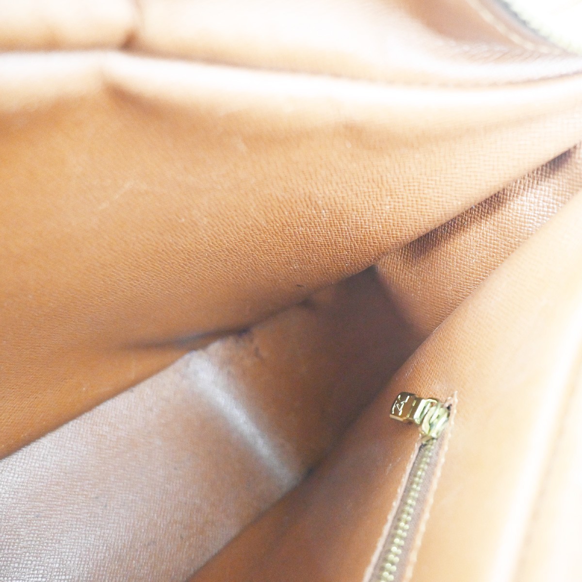 LOUIS VUITTON Boulogne 30 Shoulder Bag Monogram Leather Brown M51265 73PA220