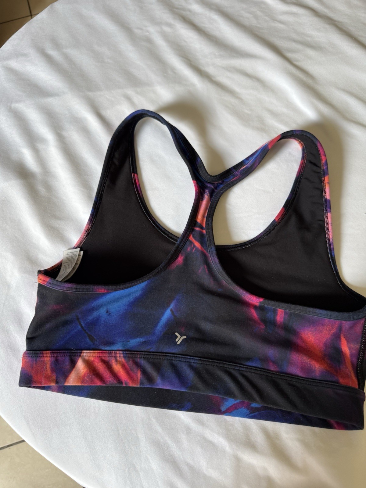 Old Navy Active Powersoft Women’s Go-Dry Racerback Sports Bra Medium Support M