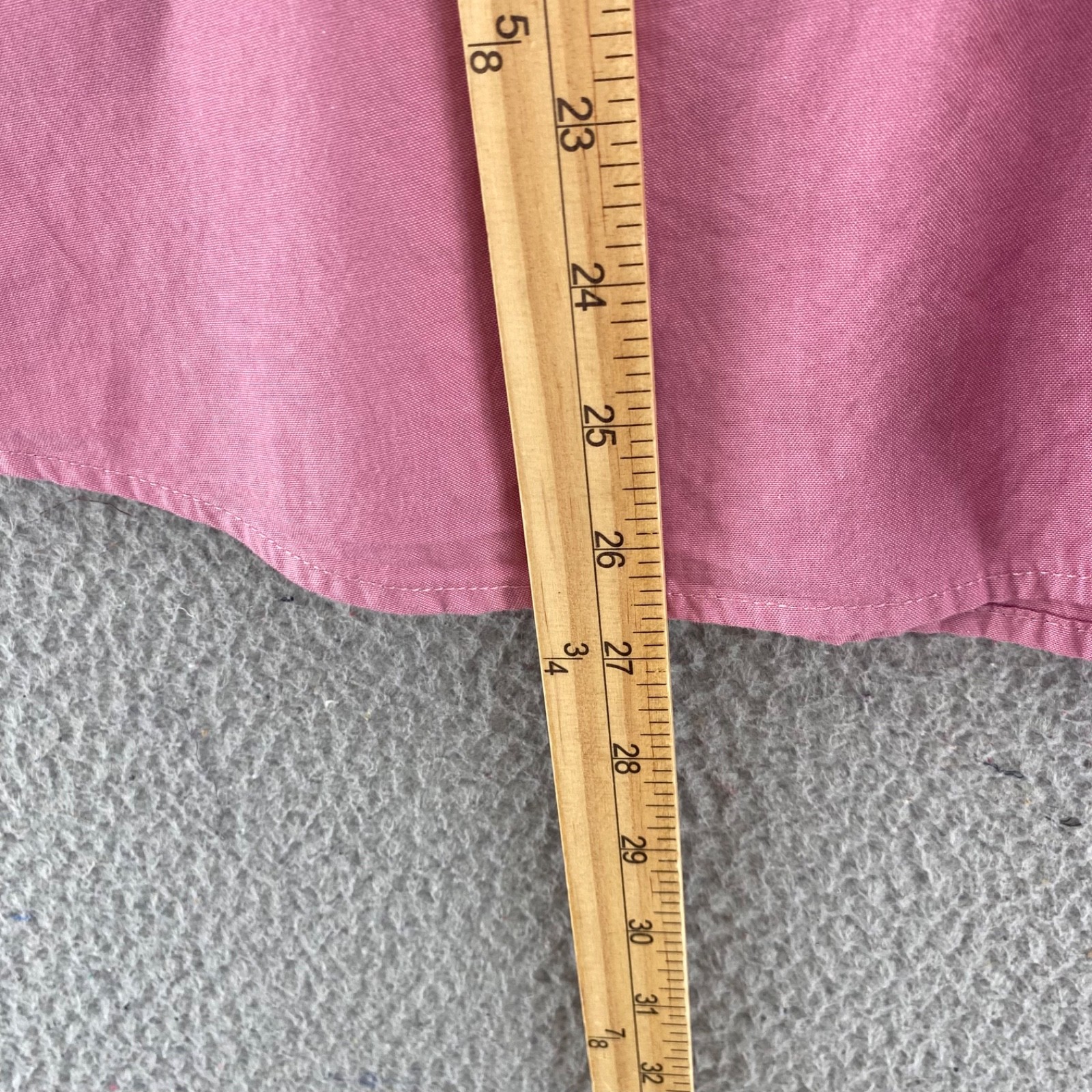 J Jill Shirt Womens Medium Petite Pink Cotton Collared Long Sleeve Button Up Top
