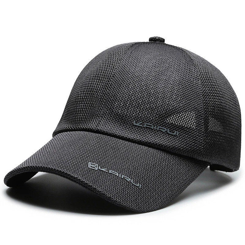 Breathable Mesh Baseball Cap Adjustable Summer Outdoor Dad Hat Men Women