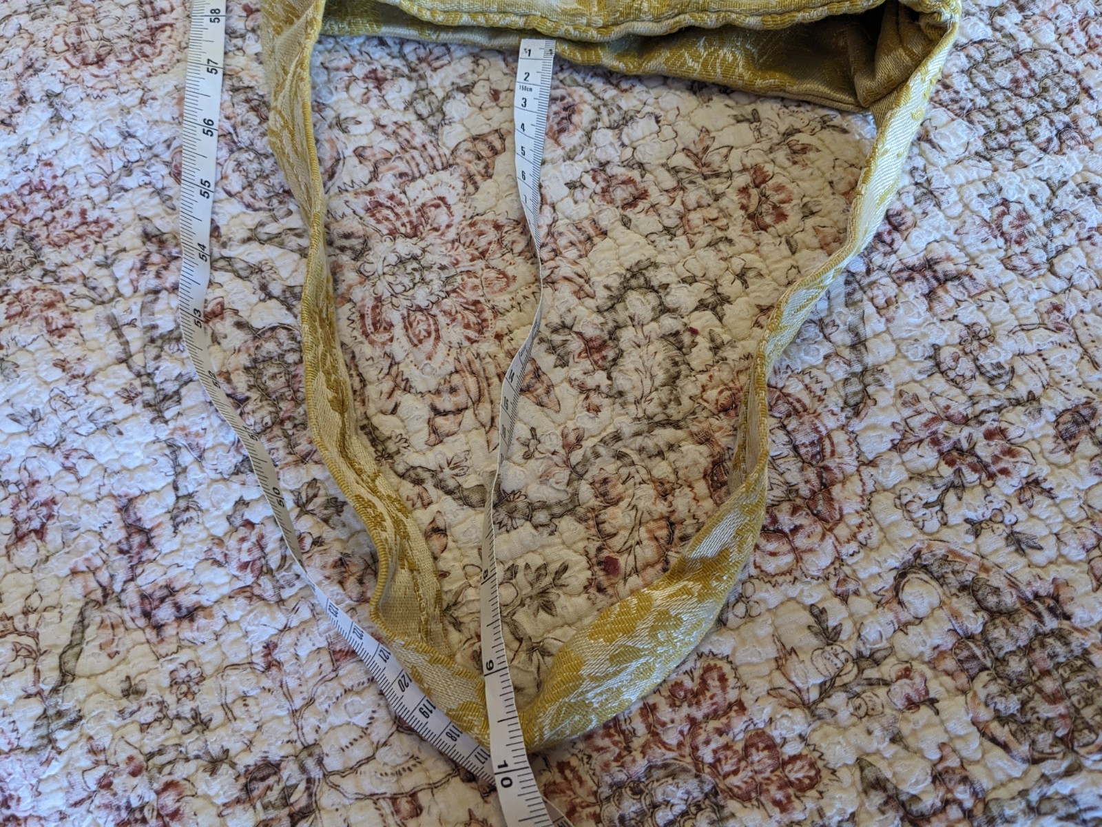Embroidered Handbag Purse Bag Tote OAK Asian Oriental Golden Colors