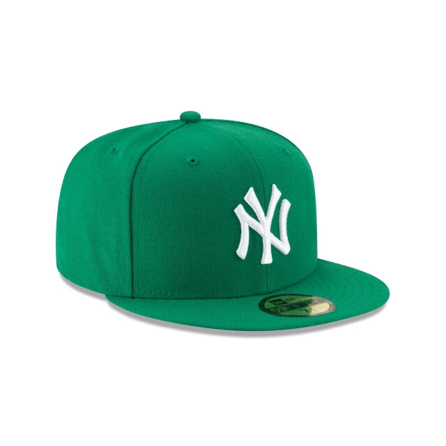 New York Yankees MLB NewEra 59FIFTY Fitted Cap HAT 5950 KELLY GREEN RETRO OG NEW