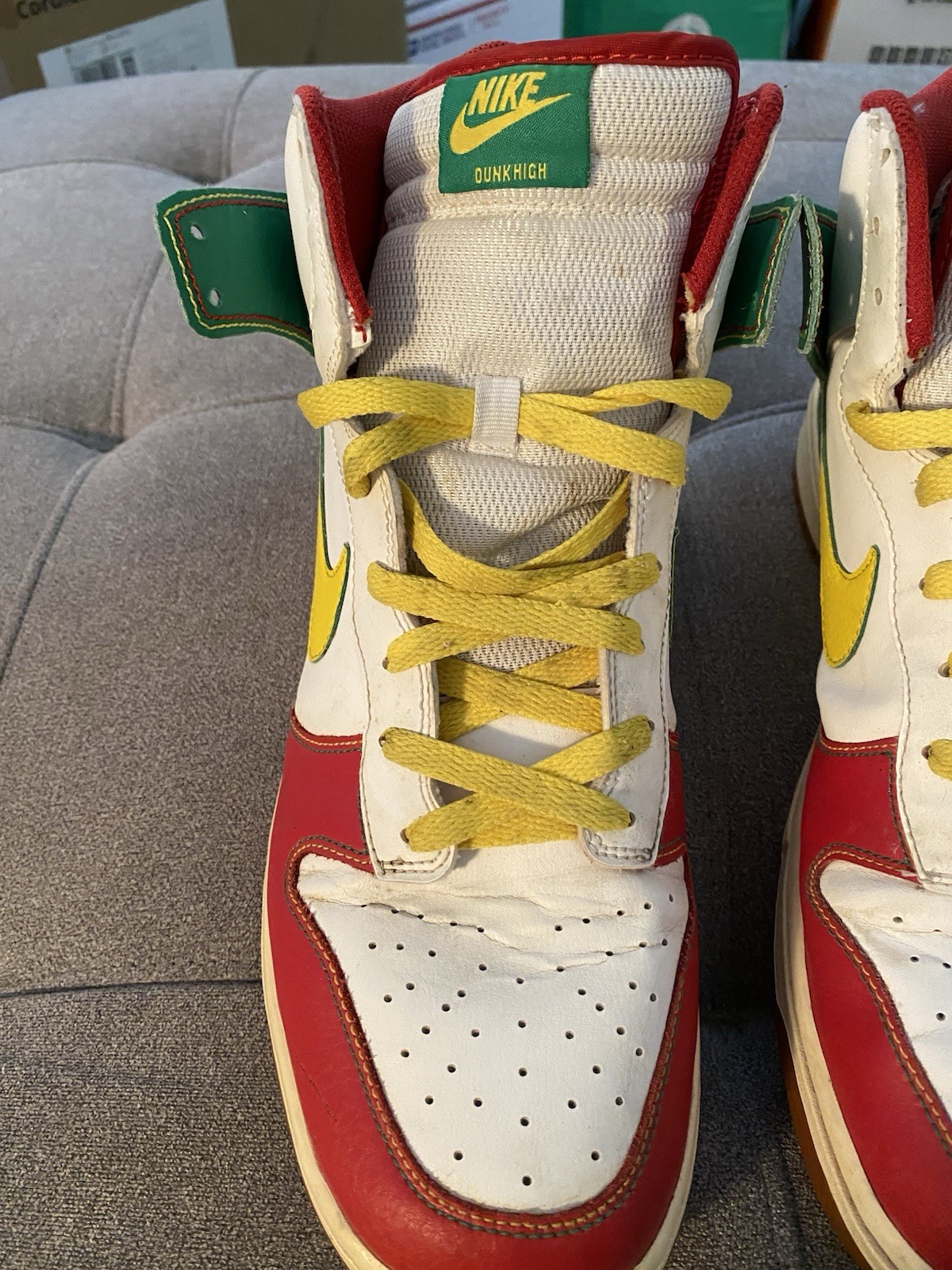 Nike Dunk High 6.0 – ‘Rasta’ – 517562-173 – Sz 12 M Rare