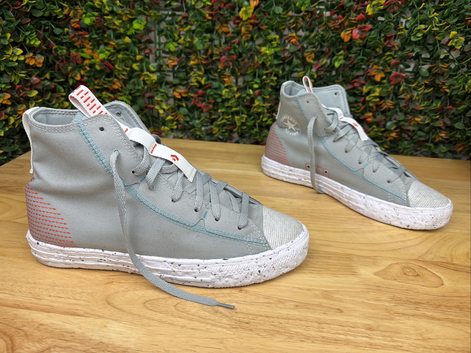 Converse Chuck Taylor All Star Crater Hi Summer Daze Ash Stone Shoes Men’s 9