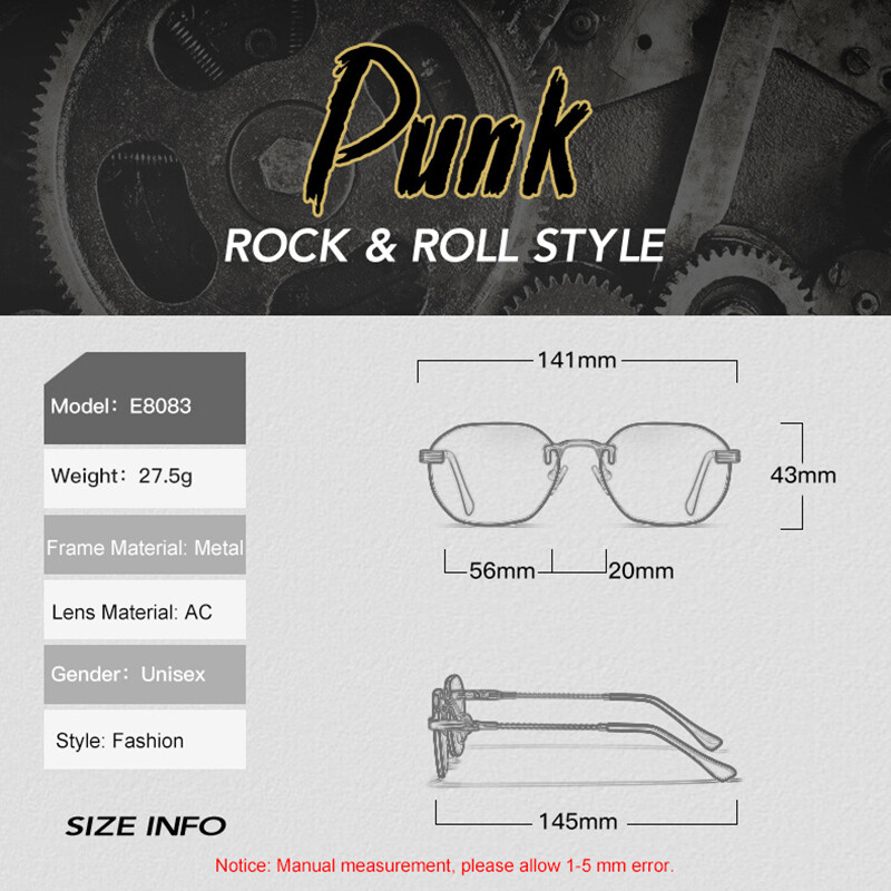 Rectangle Rimless Sunglasses Women 80s Retro Square Vintage Trendy Small Glasses