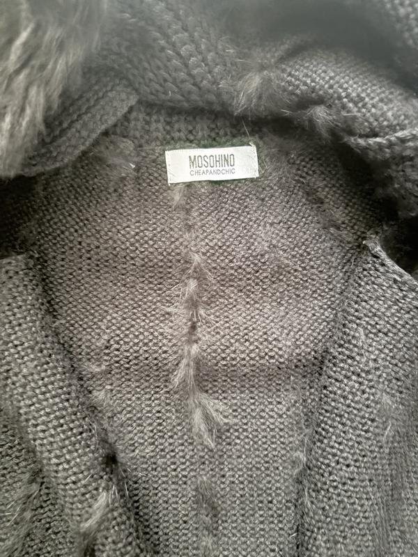 Women Moschino Cheap & Chic Vest Black Wool S