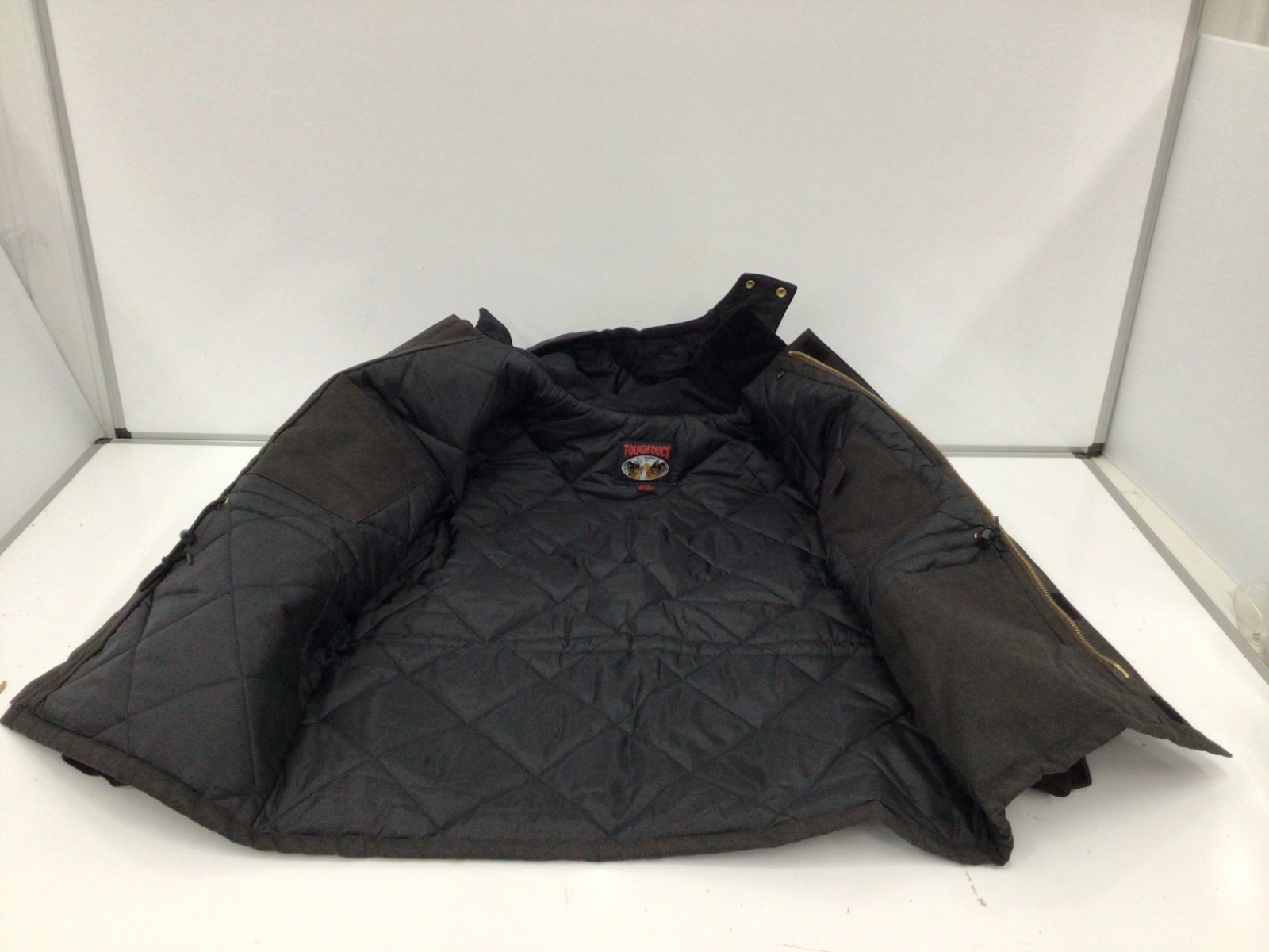 Tough Duck Jacket, 100% Cotton, DKBRN, XL/TG, WJ341