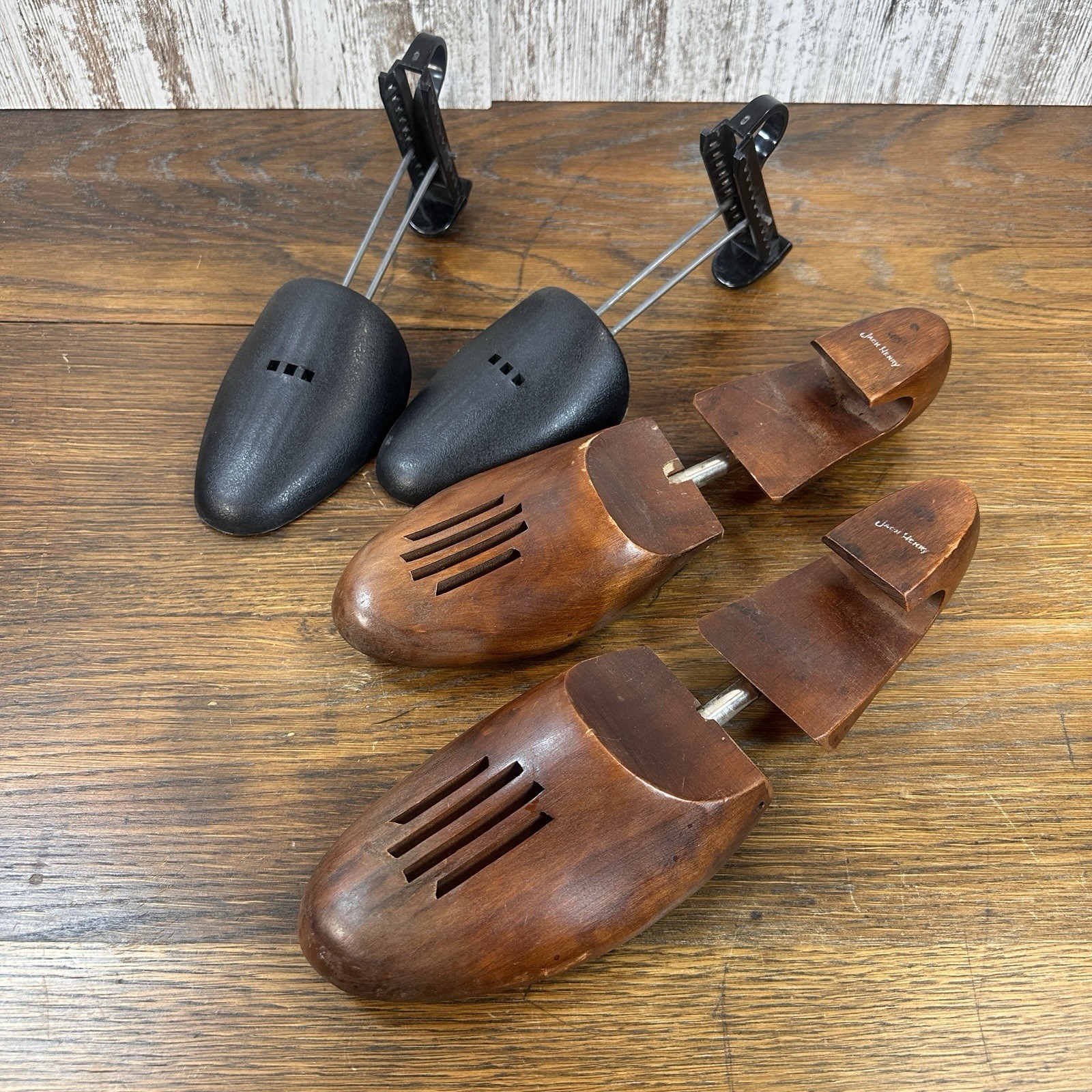 Rare Jack Henry Classic Wood And Shu-Tree Brand Shoe Trees