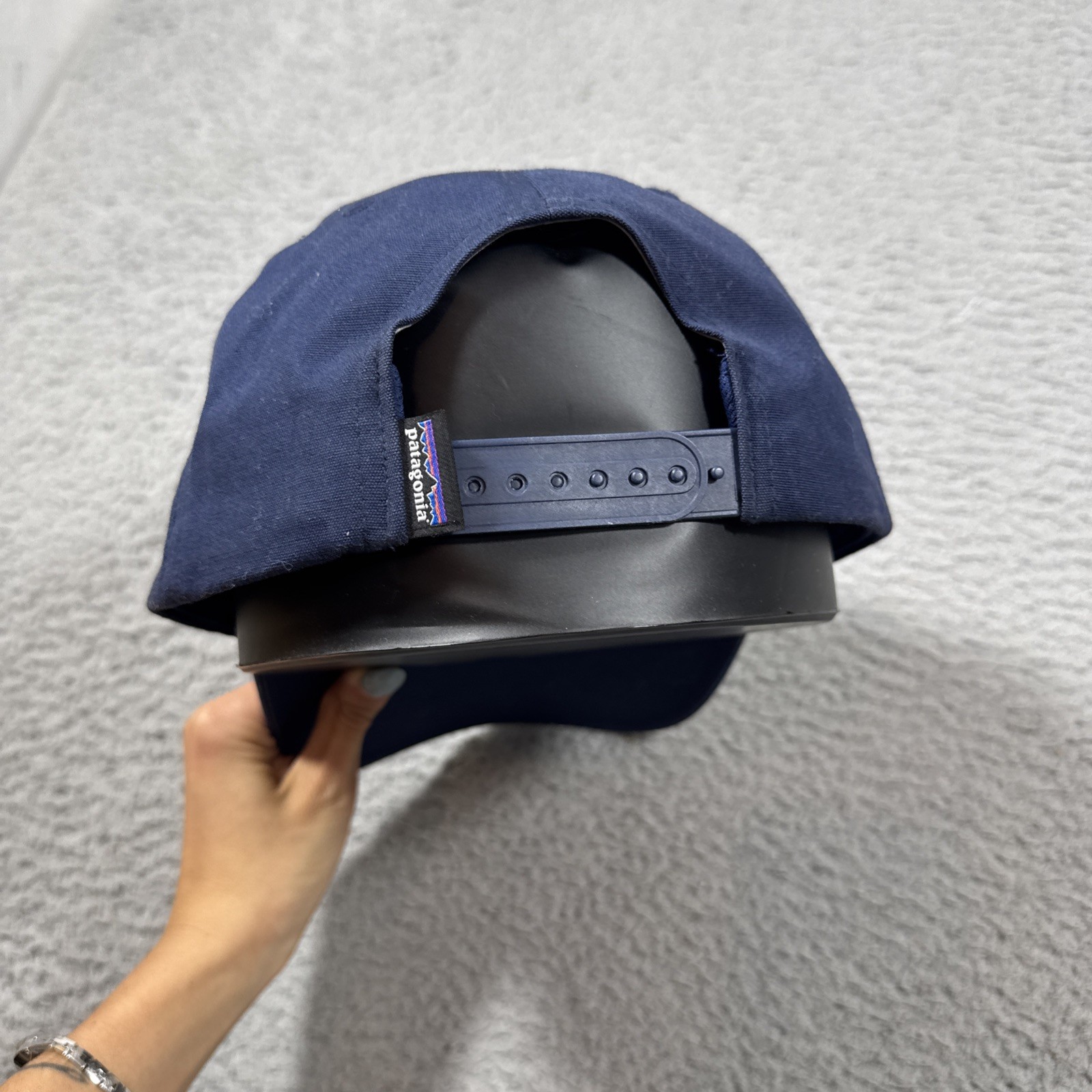 Patagonia Built To Endure Cap Spell Out Logo Snap Back Hat Geologer Roger That