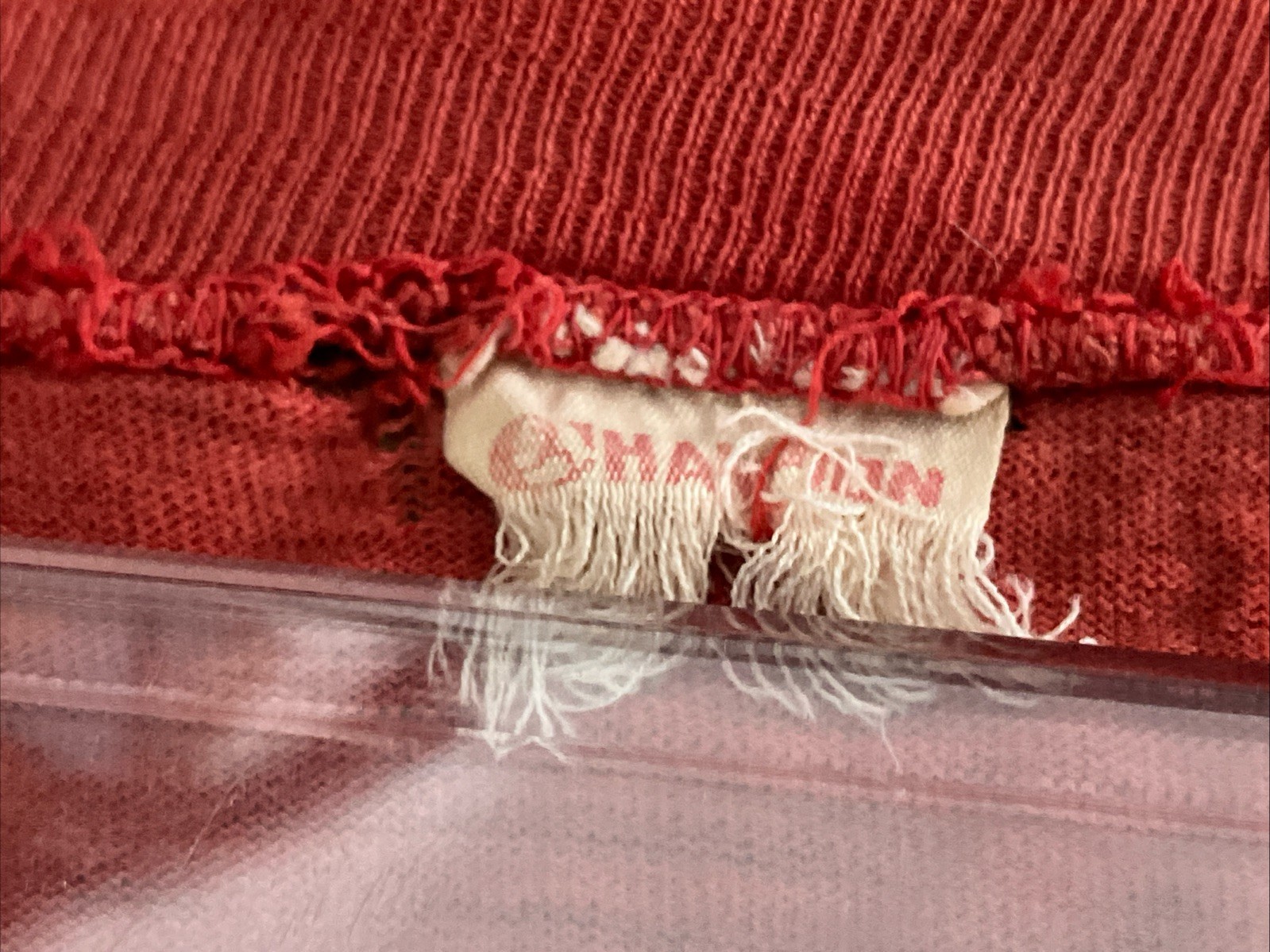 1950s Champion Running Man Cornell University Sleep Shirt Long T-Shirt ~ Rare!