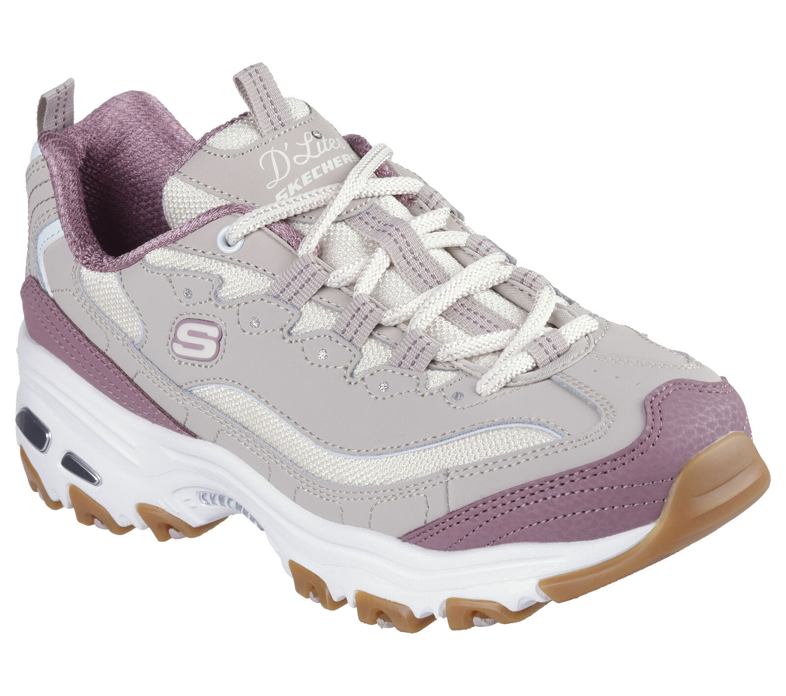 Skechers / D’Lites / POPULAR VOTE / Taupe Multi / Memory Foam / Reg $80