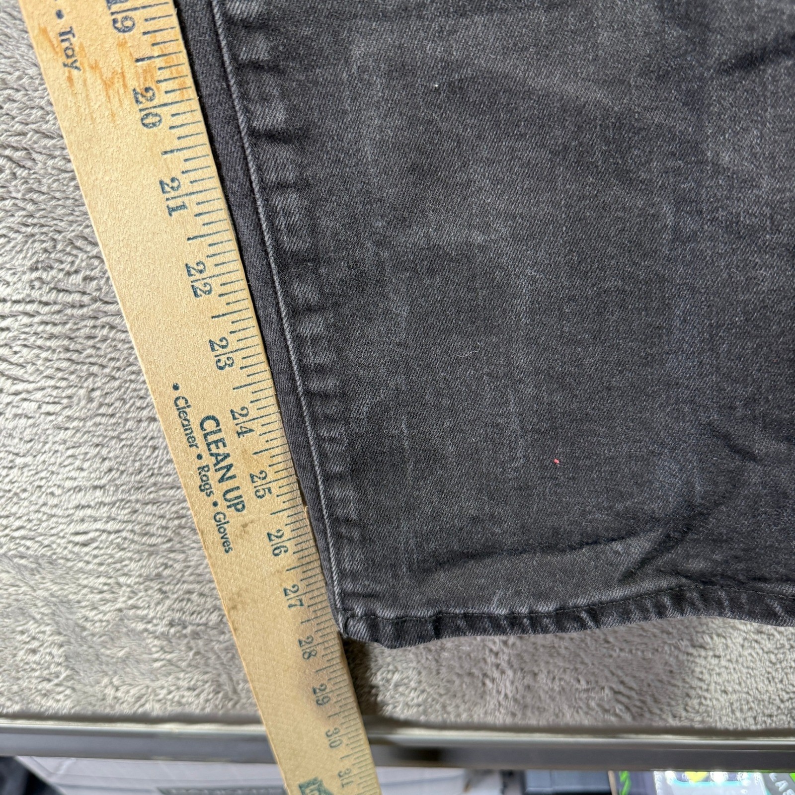 American Eagle Airflex+ Mens Black Jeans 36×30 Real Good Slim Straight Denim