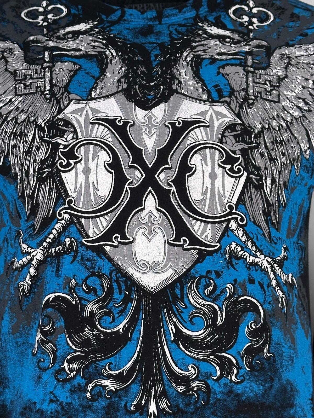 Xtreme Couture by Affliction Men’s T-Shirt Hollow Biker Tattoo, S-5XL