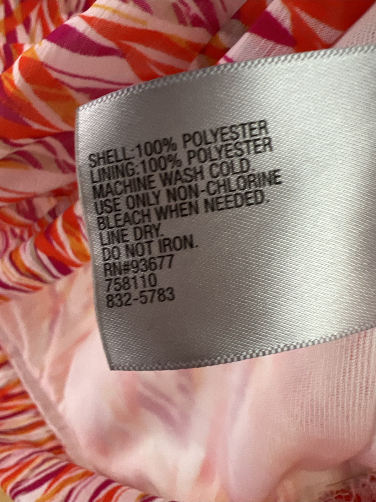 Worthing Women’s Sleeveless Blouse Size Medium