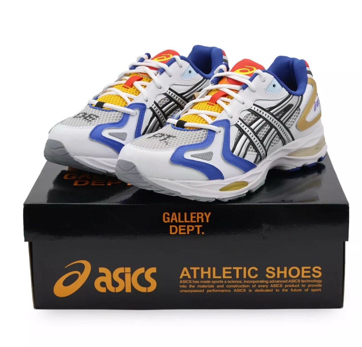 Size 11.5 – Gallery Dept ASICS Gel-K1011 “Mental Energy” Multi-Color