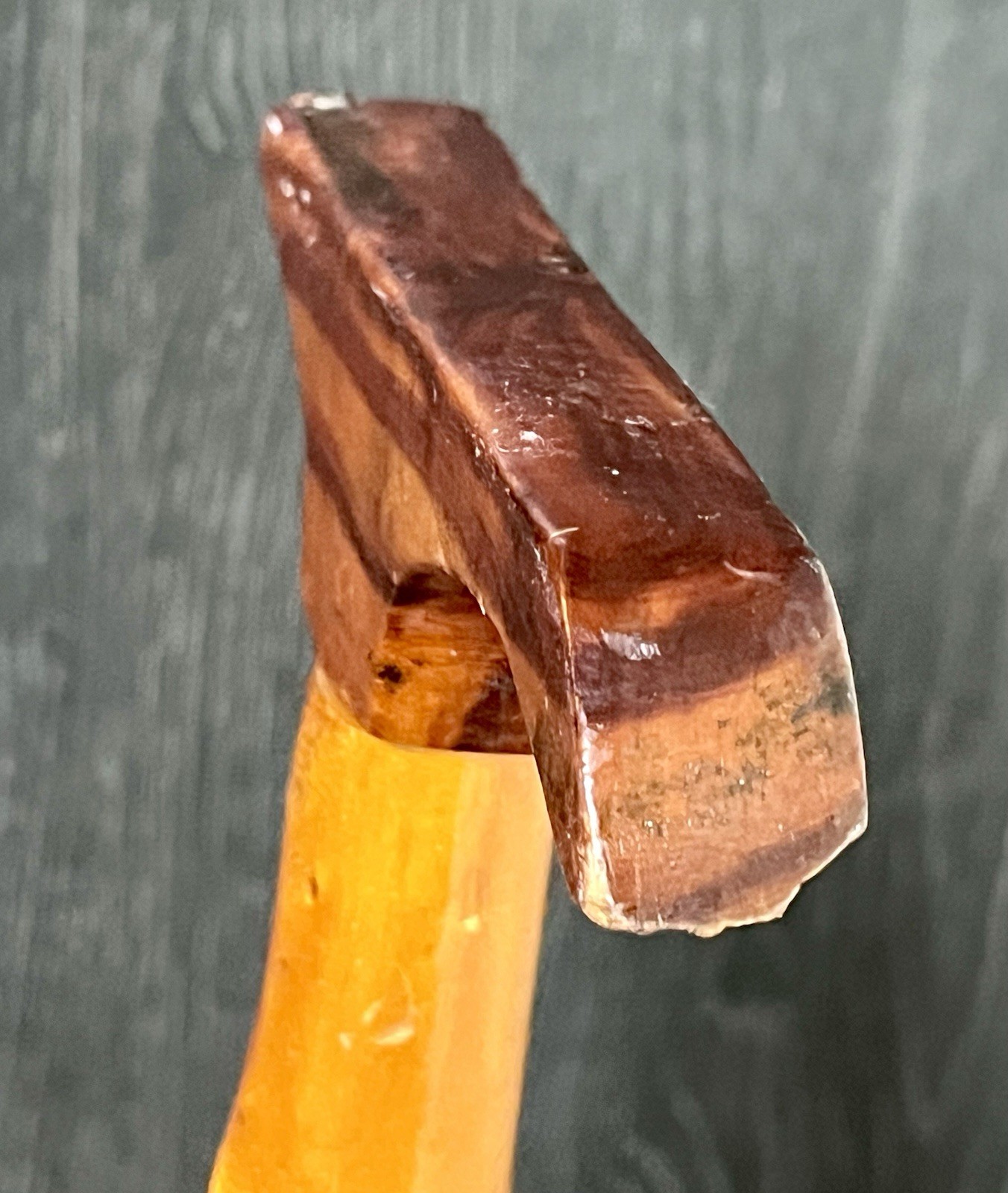 Beautiful Vintage Diamond Willow Twisted Wood Handmade 30” Walking Cane 10 Oz!