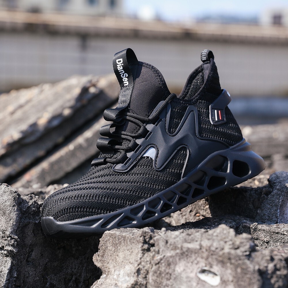 Safety Shoes Men Work Sneakers Indestructible Protective Boots Steel Toe Shoes